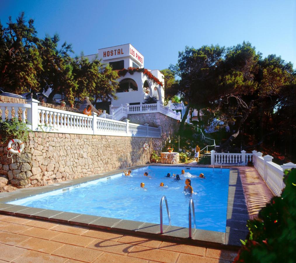 Hostal Los Pinos Cala de Sant Vicenc Kültér fotó