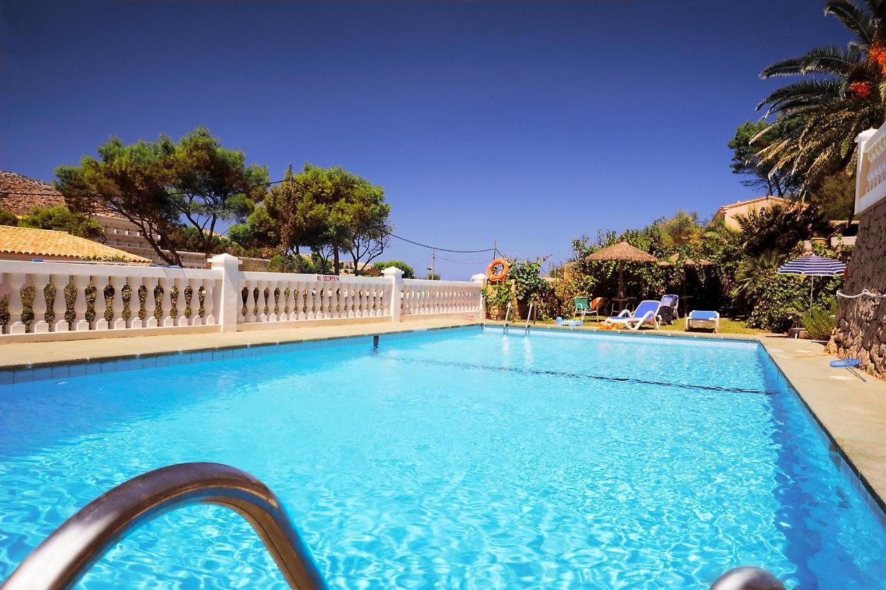 Hostal Los Pinos Cala de Sant Vicenc Kültér fotó